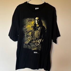 Sting Graphic Short Sleeve Tee - Black and Yellow